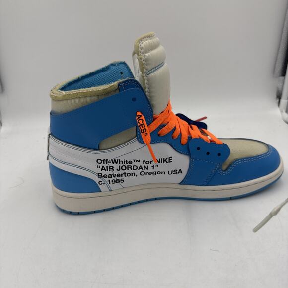 Size 13 - Jordan 1 Retro OG x Off-White High UNC - Picture 5 of 8